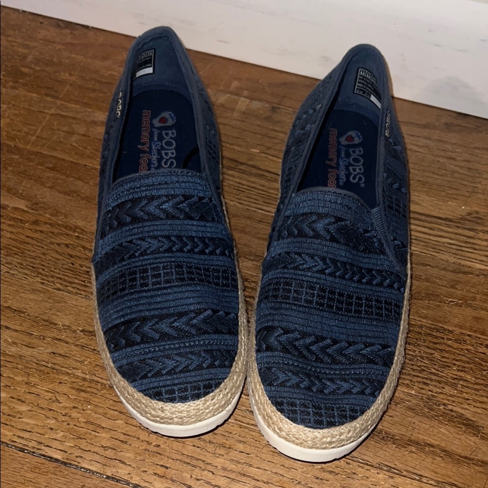 Skechers Women's Navy Slip-On Shoes